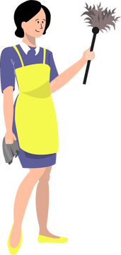 Housekeeper clipart