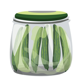 Cucumbers cartoon clipart