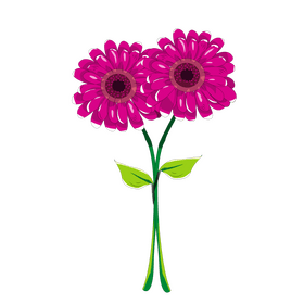 Free gerberas flower clipart