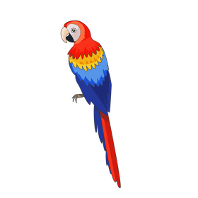 Free parrot clipart