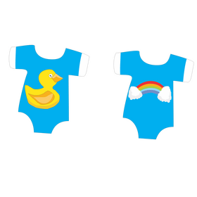Baby onesies clipart