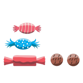 Candies illustration clipart