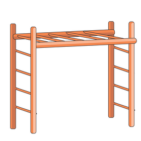 Free monkey bar clipart