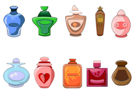 Perfumes vector