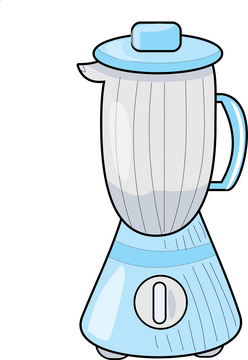 Blender cartoon clipart