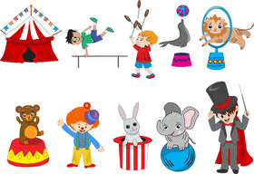 Circus vector