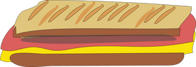 Free panini sandwich clipart