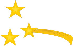 Cartoon stars clipart