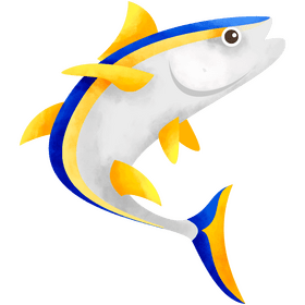 Tuna fish clipart