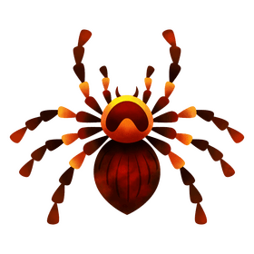 Tarantula clipart
