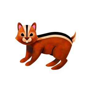 Chipmunk clipart