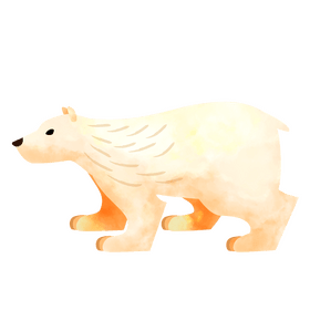 Polar bear clipart