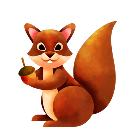 Squirrel clipart