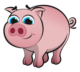 Pig clipart