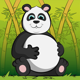Panda vector