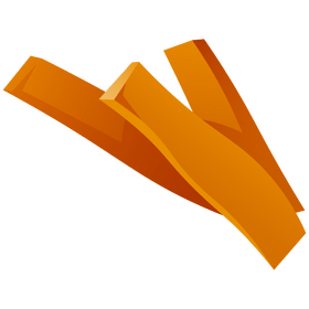Carrot sticks clipart