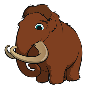 Mammoth cartoon clipart