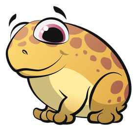 Toad cartoon clipart