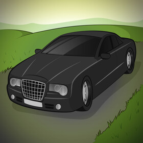 Chrysler 300c vector