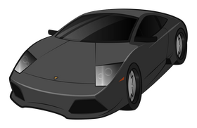 Lamborghini Murcielago clipart