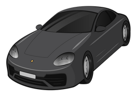 Porsche Panamera clipart