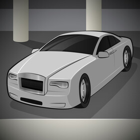 Rolls Royce vector