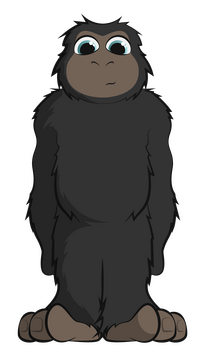 Bigfoot clipart