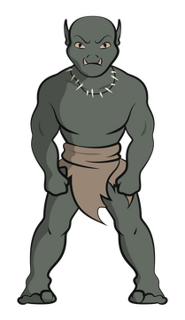 Orc clipart