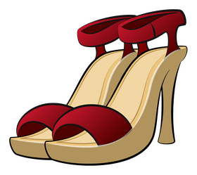 High heels clipart