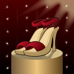High heels vector