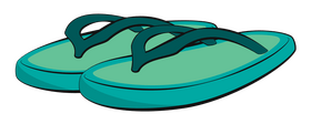 Flip flops clipart