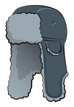 Trapper hat clipart