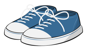 Sneakers clipart