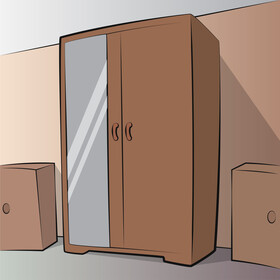 Wardrobe vector