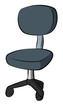Office chair clipart