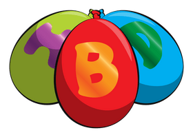 Happy birthday balloons clipart