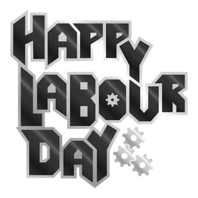 Happy labour day clipart