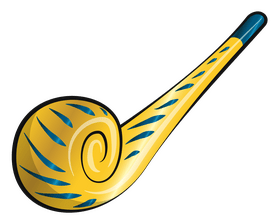 Party horn clipart