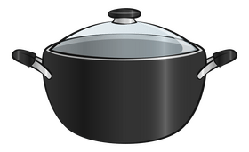 Cooking pot clipart