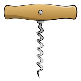 Corkscrew clipart