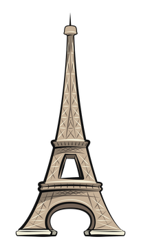 Eiffel tower clipart