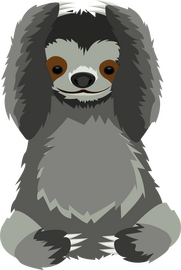 Sloth baby clipart