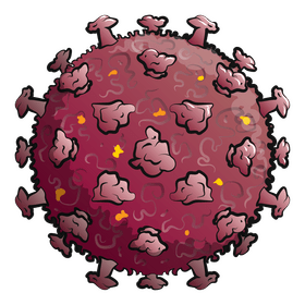Coronavirus, covid 19 clipart