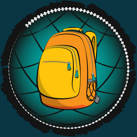 School bag vector