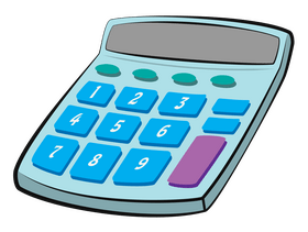 Calculator clipart