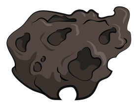 Meteorite clipart
