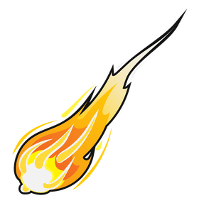Meteor clipart
