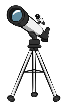 Telescope clipart