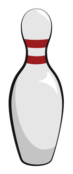 Bowling pin clipart