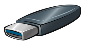 Pen drive clipart
